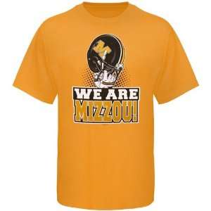  NCAA Missouri Tigers Youth Gold We Are T shirt (X Large 