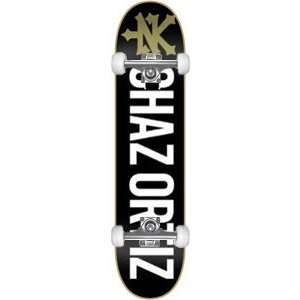 Zoo York Ortiz Photo Incentive Complete Skateboard   8.0 W/Raw Trucks 