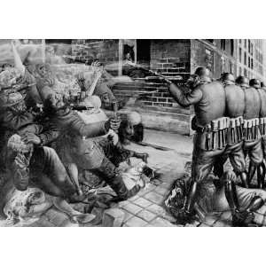     Otto Dix   24 x 16 inches   Street Fight