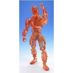 Fantastic 4 Movie 12 Human Torch Figure   Flame On Version Deluxe 