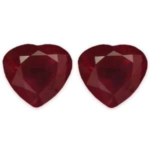   19cts Natural Genuine Loose Ruby Heart Gemstone 