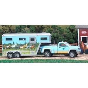 Breyer Stablemates Pickup and Trailer 