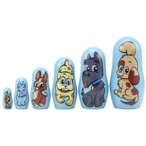  Matryoshka Madness Puppy Matryoshka Toys & Games