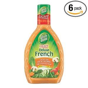 Wish Bone Deluxe French Dressing, 16 Ounce Bottles (Pack of 6)  