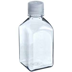 Nalgene 2015 1000 Square Bottle, Polycarbonate, 1000mL (Pack of 4 