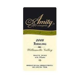  2008 Amity Vineyards Willamette Riesling Grocery 