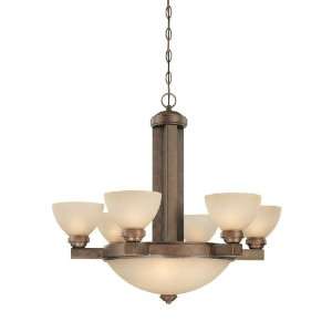  Bloomington 63Lt Bowl Chandelier Sienna