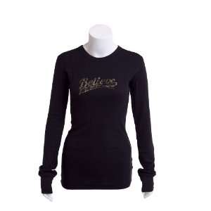  Mad Dogg Long Sleeve Believe Womens Thermal Sports 