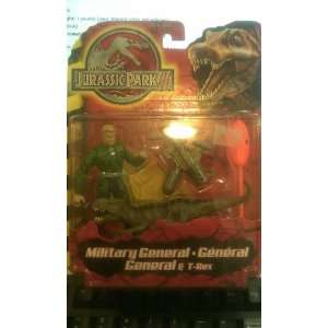  Jurassic Park III Military General and T Rex Toys & Games