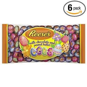 Reeses Easter Milk Chocolate and Peanut Butter Mini Eggs, 8 Ounce 