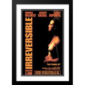  Irreversible 20x26 Framed and Double Matted Movie Poster 