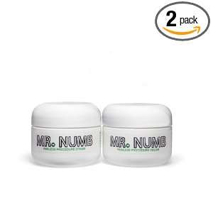  2 Jars Mr. Numb Painless Procedure Cream (30 g Jar 