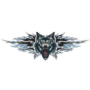 Pilot Automotive LT 00405 Wolf Attack Graphic Lethal Threat Decal