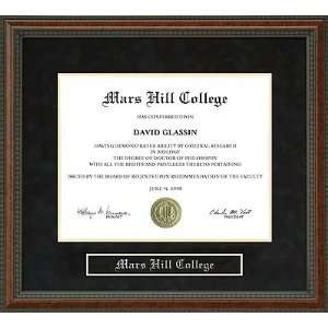 Mars Hill College (MHC) Diploma Frame