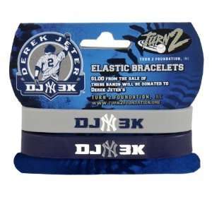   New York Yankees Derek Jeter 3,000th Hit DJ3K Bandz Bracelet (2 Pack