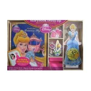  Disney Princess Cinderella Storybook Dress Up Magnetic 