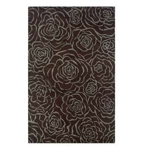  Rizzy Home Floral FL 0137 Brown   3 x 5