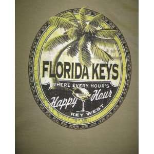  Florida Keys T Shirts   Laguna Palm (sizelarge 