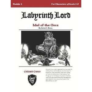  Labyrinth Lord Adventure Idol of the Orcs Toys & Games