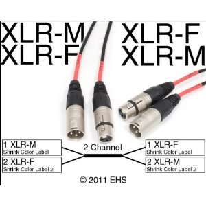  Mogami 3160 AES/EBU 2 line XLR M XLR F to XLR F XLR M Send 