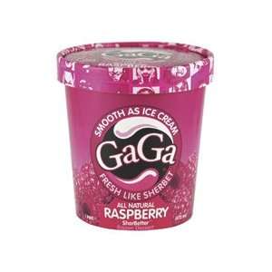  GAGA Raspberry Sherbetter, Size per Pint (pack of 8 