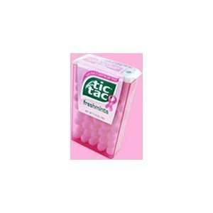 Pink Freshmints TicTacs 12 Pack  Grocery & Gourmet Food