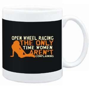  Mug Black  Open Wheel Racing  THE ONLY TIME WOMEN ARENÂ 