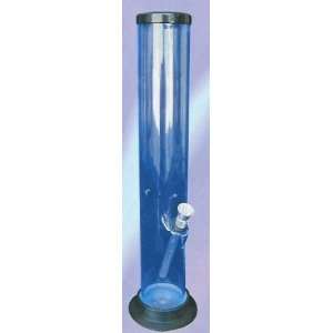  HERBAL ACRYLIC STRAIGHT WATERPIPE 2 DIAMETER BY 12 HIGHT 