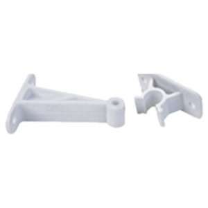  JR Products 10394CW Colonial White C Clip Door Holder 