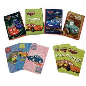  Disney Cars 4 Mini Card Games and Cards