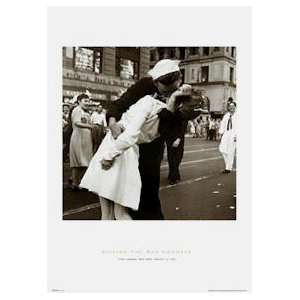  VJ Day Kiss Poster 16in x 20in 