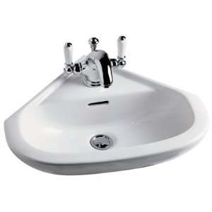   Bathroom Sink Wall Mounted by Rohl   1095 in White