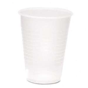  Boardwalk 10CC 10 oz Clear Plastic Flat Cup Lid (Case of 