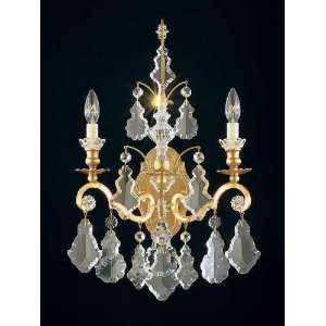   Versailles Renaissance Two Light Up Lighting Wall Sconce from the Vers