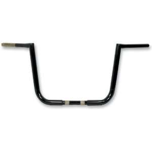  Todds Cycle 1 1/4in. Strip Handlebars   Gloss Black, Color 