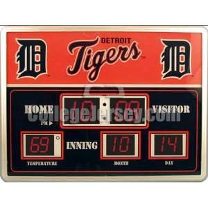  Detroit Tigers Scoreboard Memorabilia.