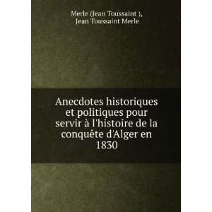   1830 Jean Toussaint Merle Merle (Jean Toussaint )  Books