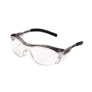 3M Nuvo Reader Protective Eyewear, 11435 00000 20 Clear Lens, Gray 