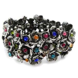  Bracelet swarovski Sissi multicoloured. Jewelry