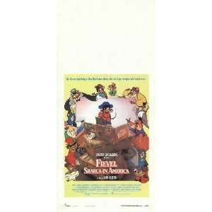 1986 An American Tail 13 x 28 Italian Style A Movie Poster  