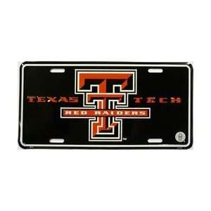  (6x12) Texas Tech University NCAA Tin License Plate 