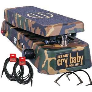  Dunlop Crybaby DB 01 Dime Crybaby From Hell Wah Pedal w/4 