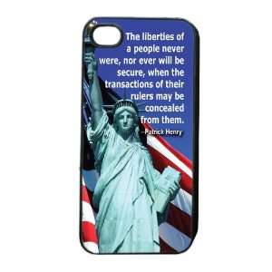  IPhone Cover and Screen Protector Liberty of a People 