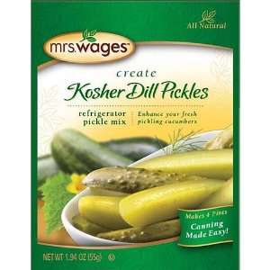 MRS. WAGES(r) Refrigerator Kosher Dill Pickle Mix, 2 pak  