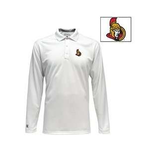 com Antigua Ottawa Senators Victor Long Sleeve Polo Shirt   Senators 