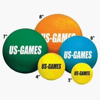  Physical Education Balls Foam Uncoated   Us games Uncoated 