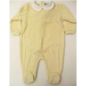    Baby Unisex Velour Footie LittleLoungers Imports   12m Baby