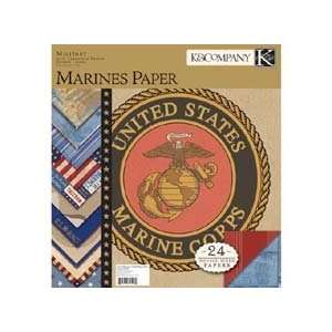  Marines 12x12 Paper Pad