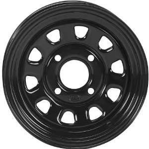  Steel Wheel   12x7   2+5 Offset   4/4   Black, Wheel Rim Size 12x7 