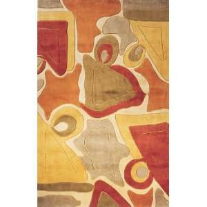  Wave NW 14 CLA 9 Foot 6 Inch by 13 Foot 6 Inch Chinese Hand Tufted Rug